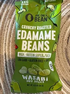 Crunchy Roasted Edamame Beans - Wasabi