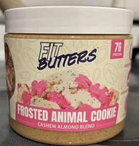Frosted Animal Cookie (Nut butter)