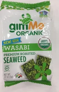 Organic Premium Roasted Seaweed - Wasabi