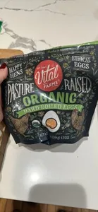 Organic Hard Boiled Eggs