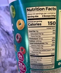 Orgain Organic Protein - Fruity Cereal