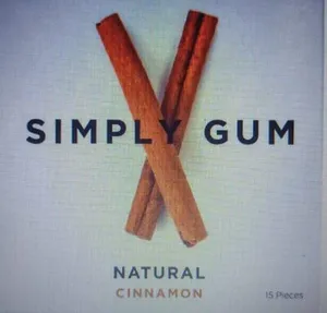 SIMPLY GUM Natural Cinnamon
