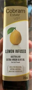 Lemon infused extra virgin olive oil