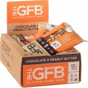 The gfb protein bars chocolate peanut butter ounce gluten free
