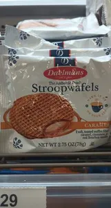 Stroopwafels, caramel