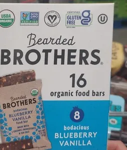 Organic Bodacious Blueberry Vanilla Food Bar