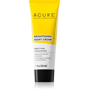 Acure Brightening Crema Notte Illuminante 50 Ml