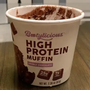 Hogh protein muffin double chocolate