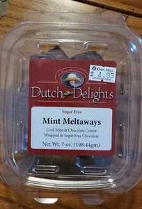 Sugar free mint meltaways