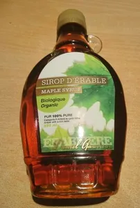 Sirop d'érable biologique