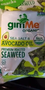 Organic Premium Roasted Seaweed - Sea Salt & Avocado Oil