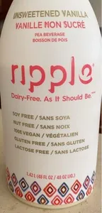 Pea Beverage, Unsweetened Vanilla