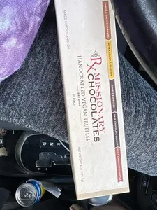 Handcrafted vegan truffles