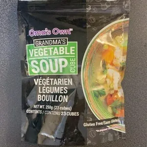 Vehetable soup cubes