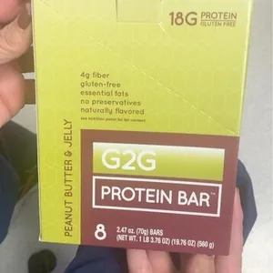 G2G protein bar PB&J