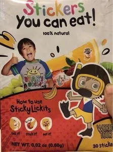 Stickers you can eat