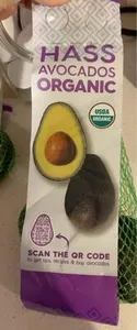 Hass avocados organic