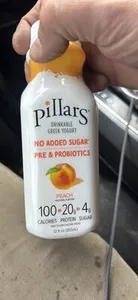 Drinkable Greek Yogurt Peach