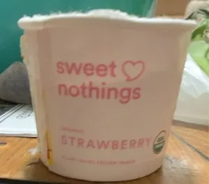 Strawberry Frozen snack