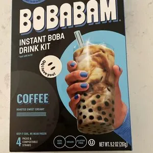 instant boba drink packs coffee