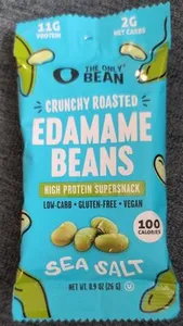 Crunchy Roasted Edamame Beans Sea Salt