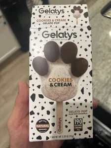 Cookies And Cream Gelato Pop