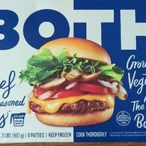 Both Ground Beef And Vegetable Burger