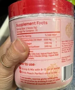 Peach Perfect Booty Builder