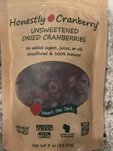 Unsweetened Dried Cranberries