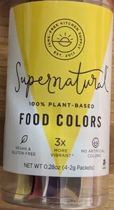 100% Plant-Based Food Colors