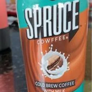 Cold brew coffee with milk