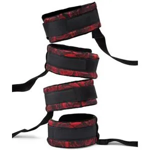 Secret Kisses Rosegasm Bed Restraint Kit