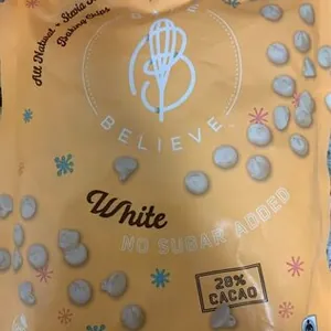 Baking chips white