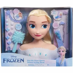 Babydocka med tillbehör Frozen Elsa Deluxe Styling Head