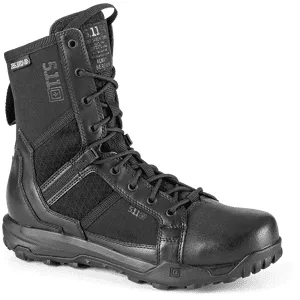 5.11 Tactical A/T 8" Waterproof Side Zip Boot - Svart (Storlek: 44)