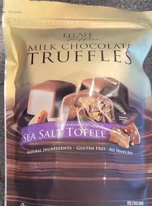 Milk Chocolate Truffles Sea Salt Toffee