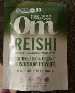Organic Reishi Mushroom Powder