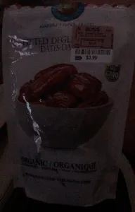 Pitted deglet noor dates-dattes