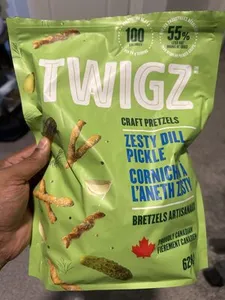 Zesty Dill Pickle Pretzels