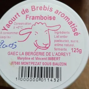 Yaourt brebis