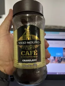café instantáneo granulado viejo molino