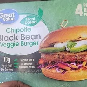 Chipotle  black bean burger