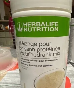 Mélange pour boisson protéinée vanille