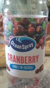 PET 1L OCEAN SPRAY SANS SUCRE