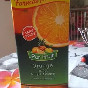 Jus d'Orange 100% Pur Jus