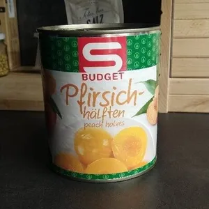 S-BUDGET Pfirsichhälften