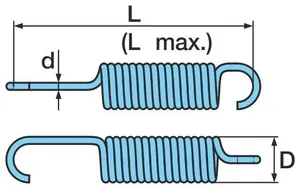 Fjäfer, bromsback BPW 03.397.34.15.0