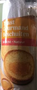 Toast gourmand beschuiten