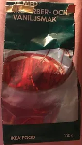 Te Med Rabarber-Och Vaniljsmak