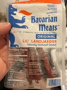 Bavarian meats